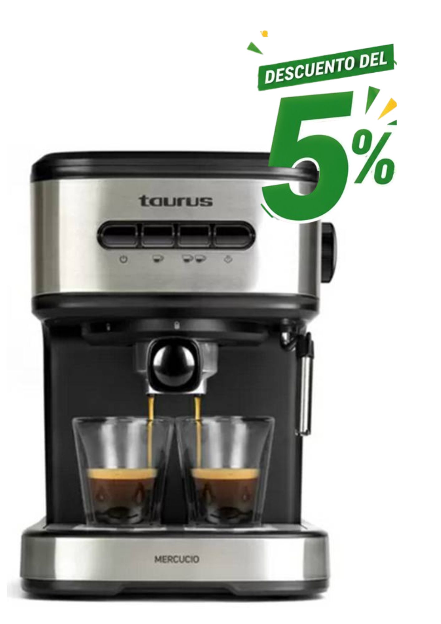 CAFETERAS ESPRESSO: CAFETERA TAURUS MERCUCIO ESPRESSO